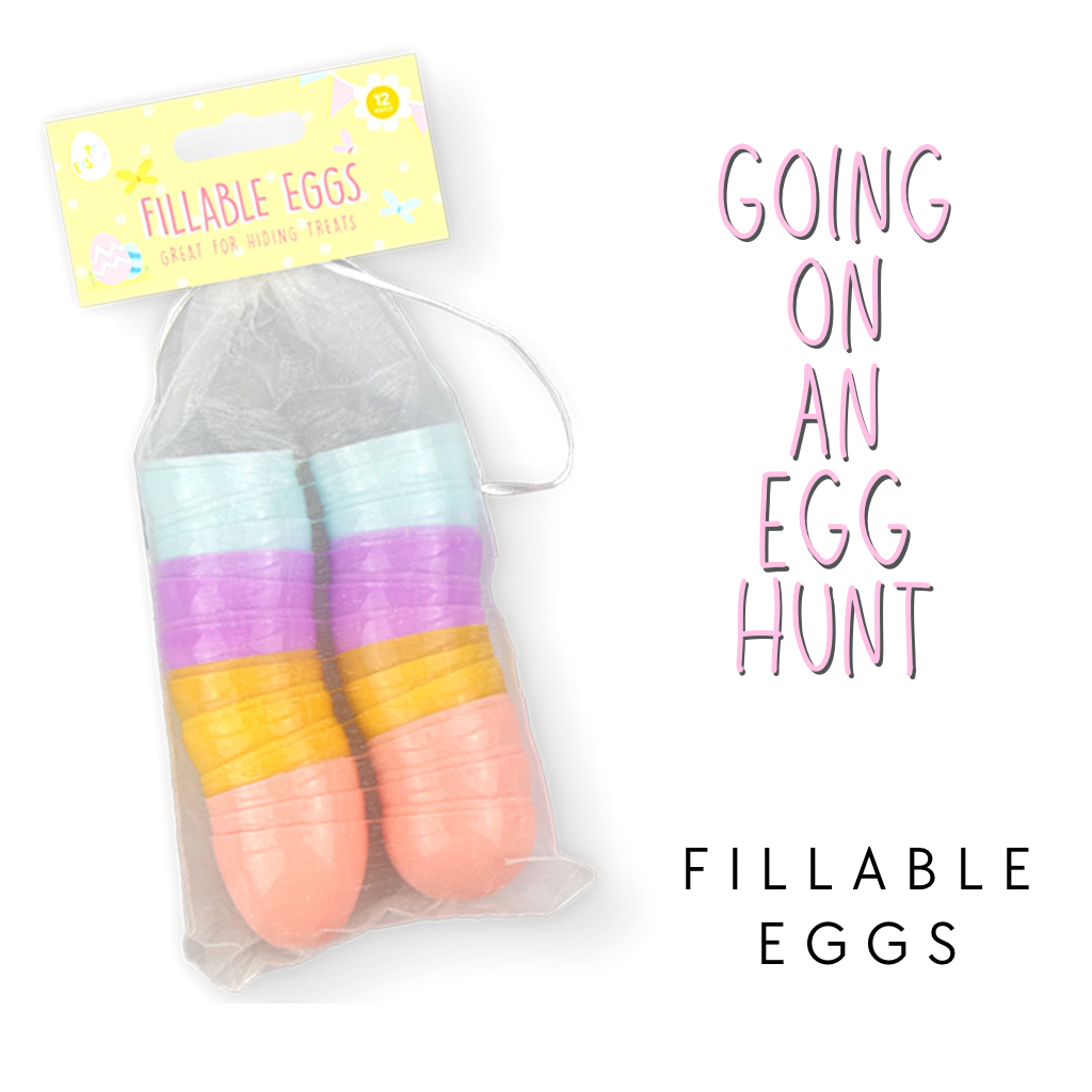 Mini Fillable Pastel Egg Sets