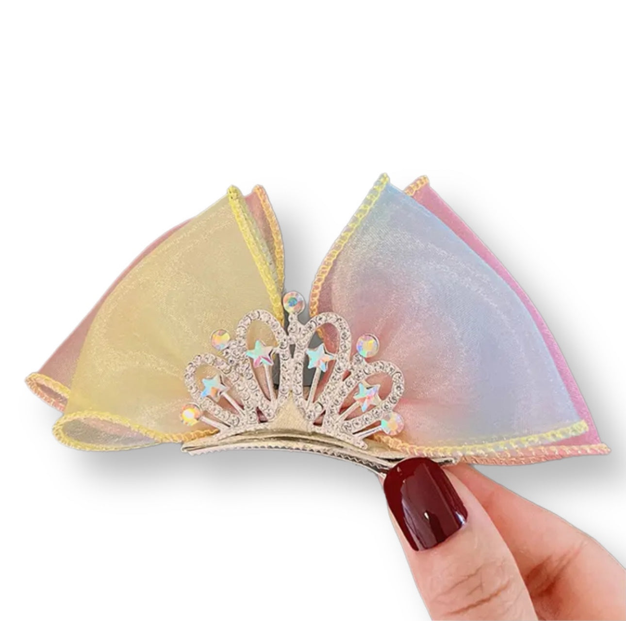 Pastel Princess Hair Clips