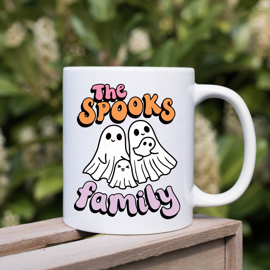 The Spooks Family UV-DTF Decals - 7.5cm