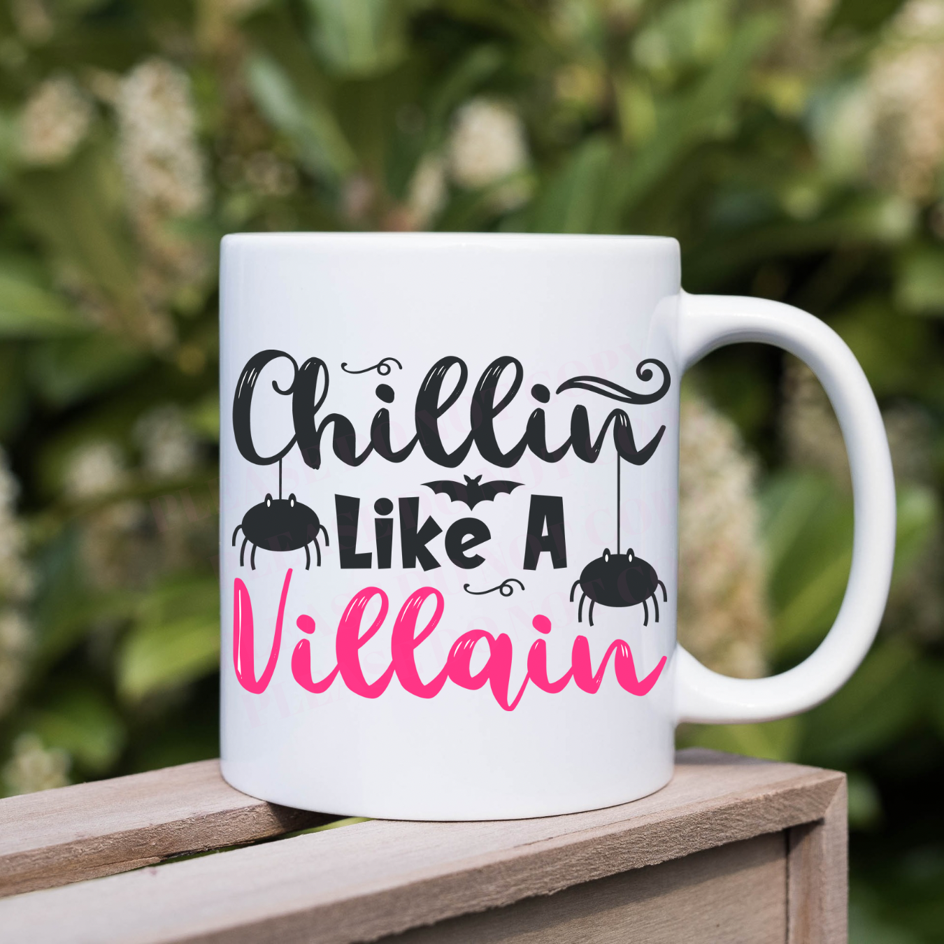 Chillin Like a Villain UV-DTF Decals - 7.5cm