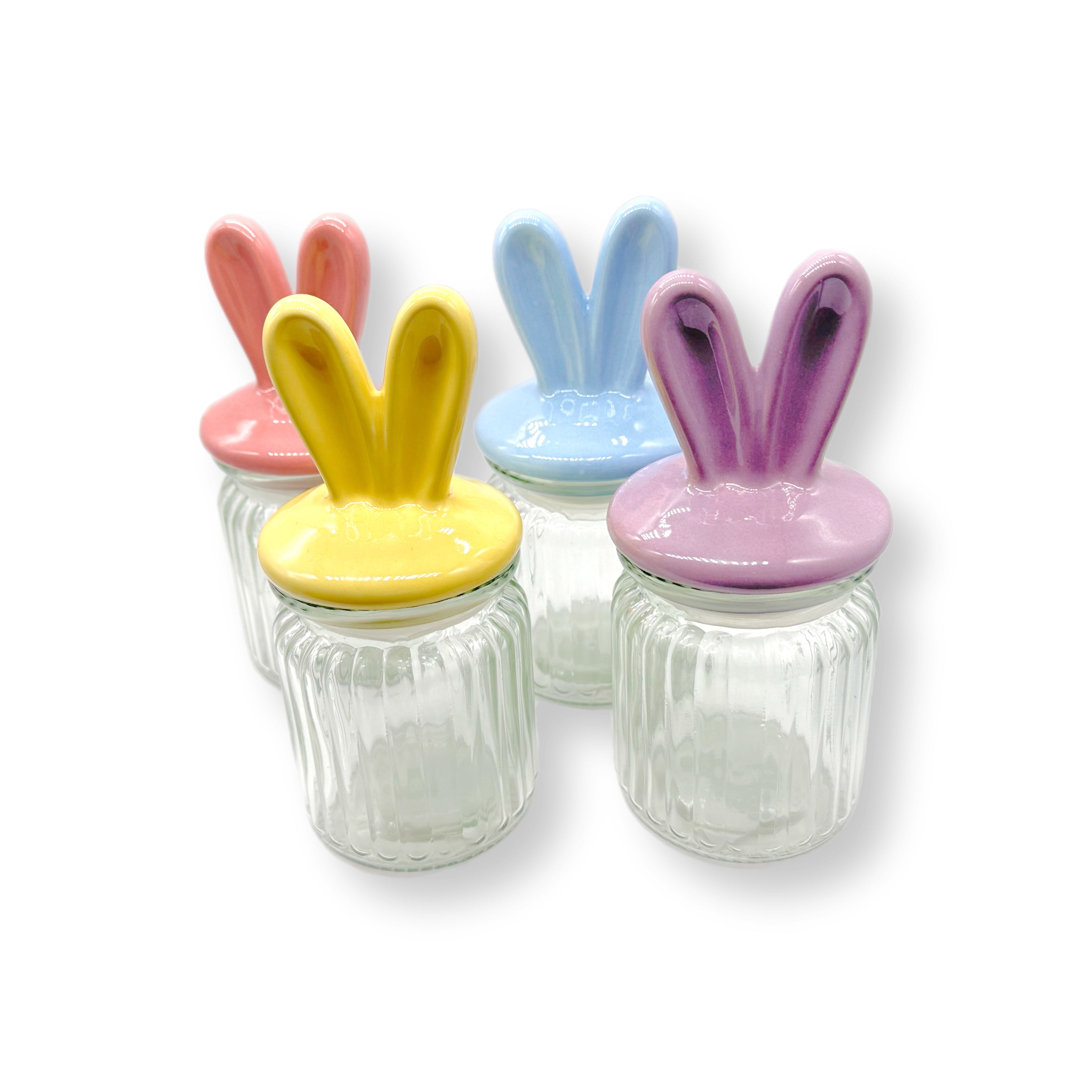 Pastel Bunny Jars 250ml