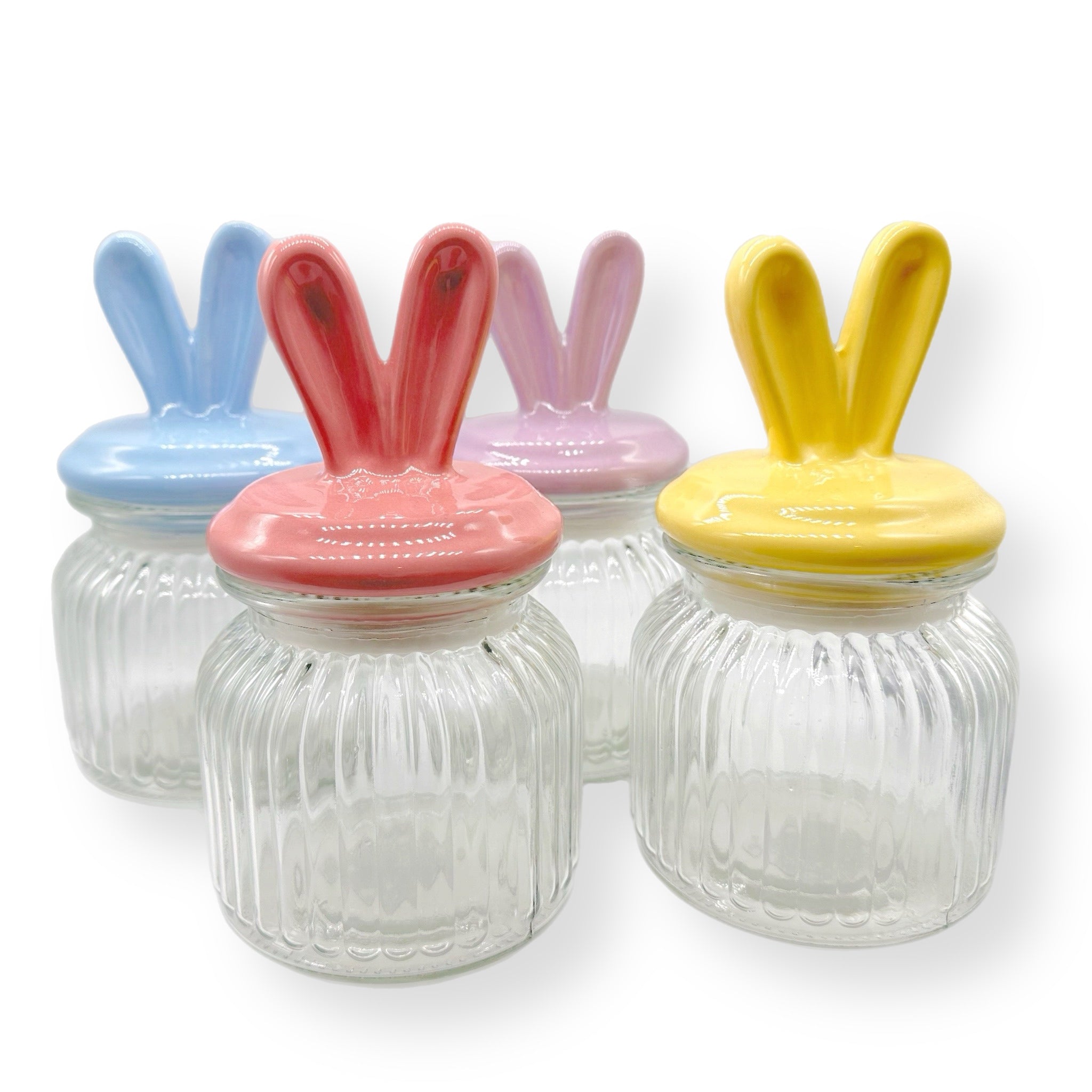 Pastel Bunny Jars 580ml