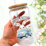 Happy Easter Bunny Boy Vinyl Decal