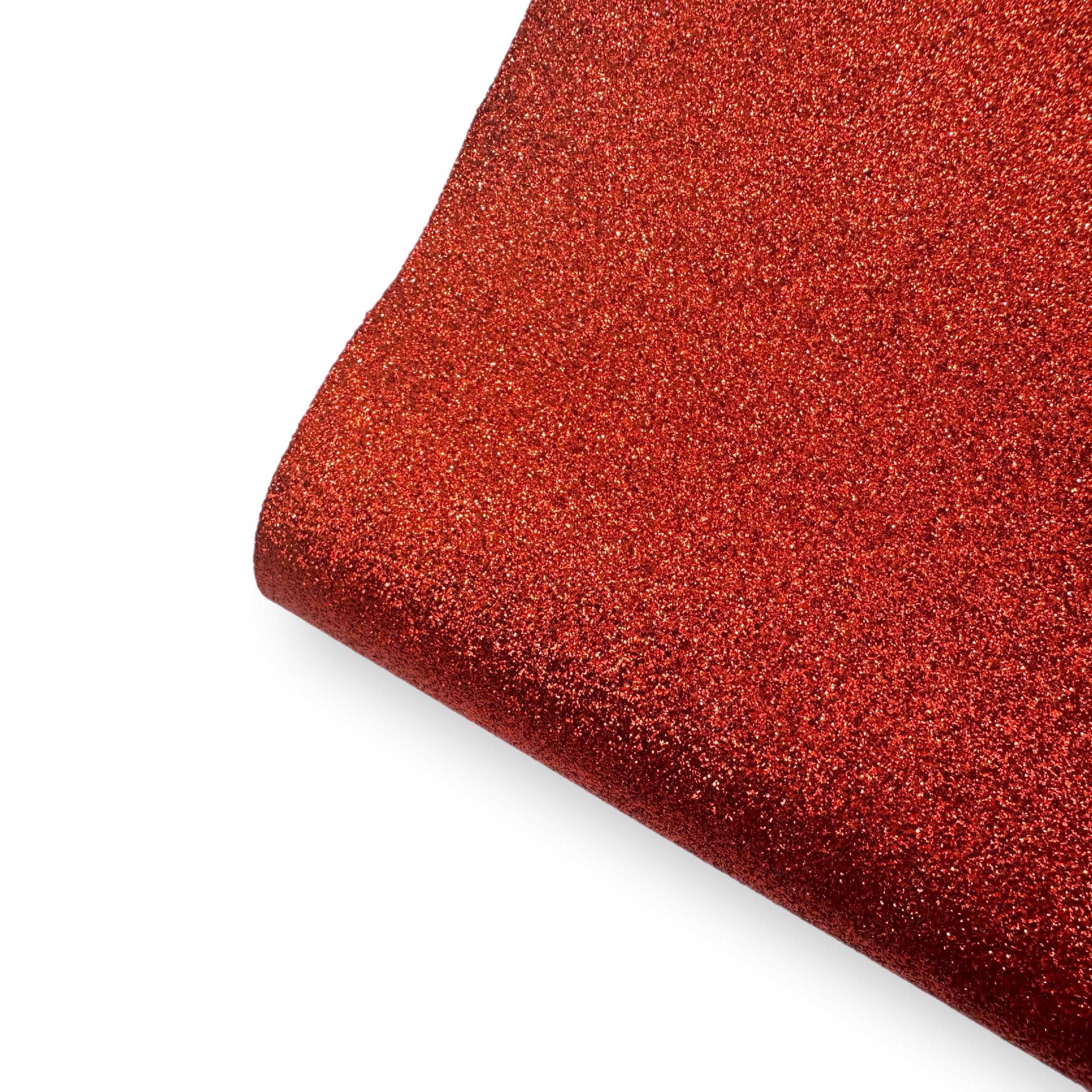Red Fine Glitter Fabric