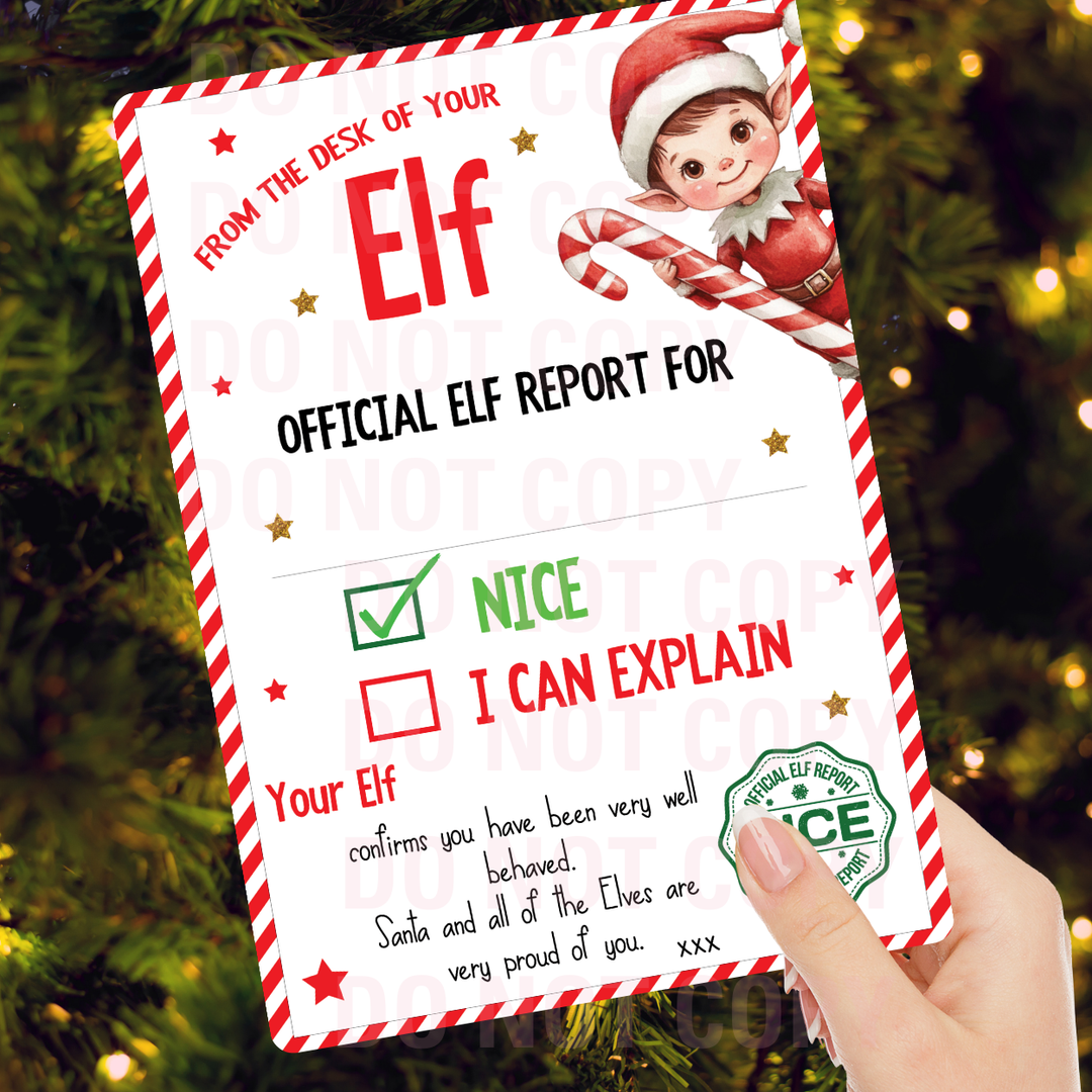 RED OFFICIAL ELF REPORTS