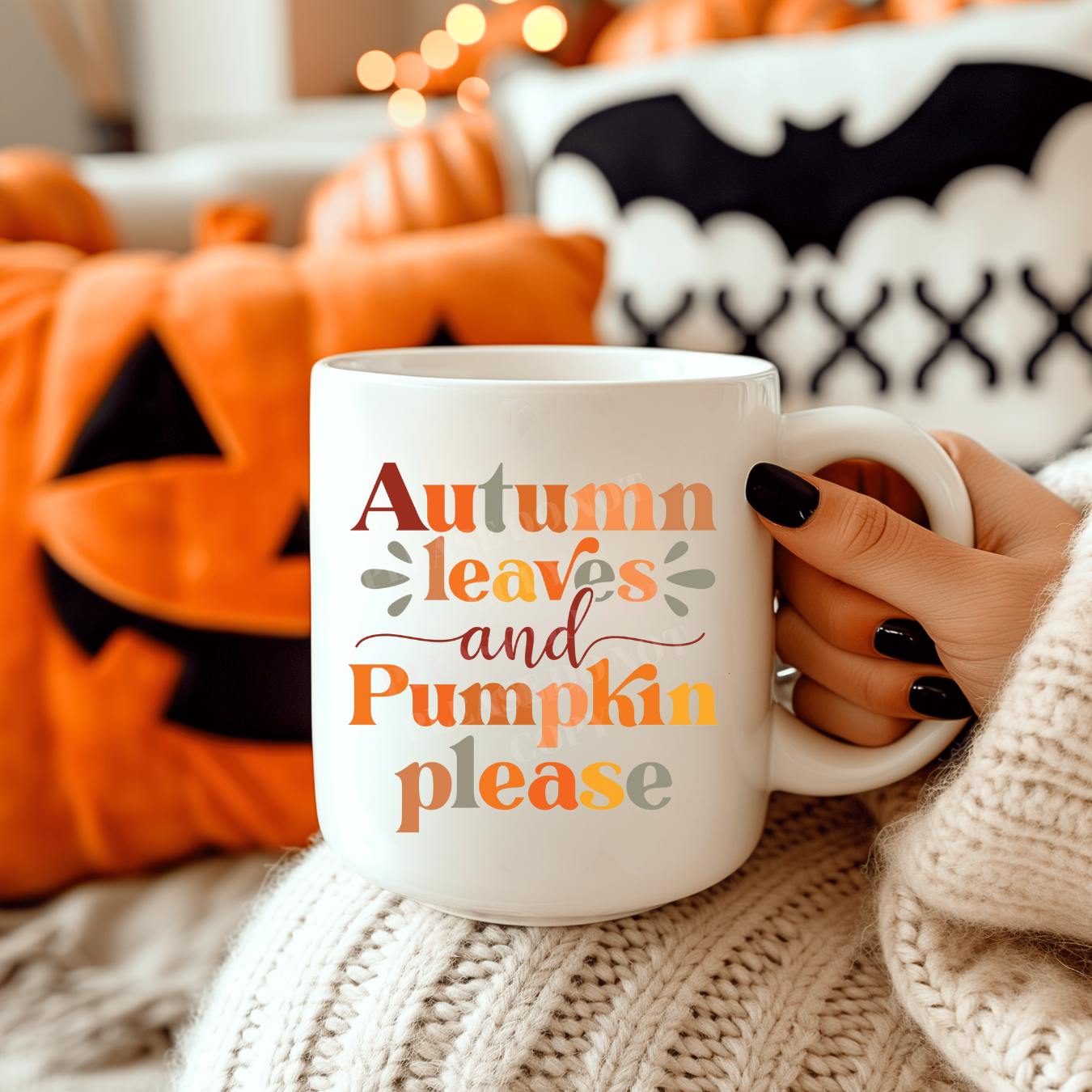 Autumn Leaves & Pumpkin Please UV-DTF Decals