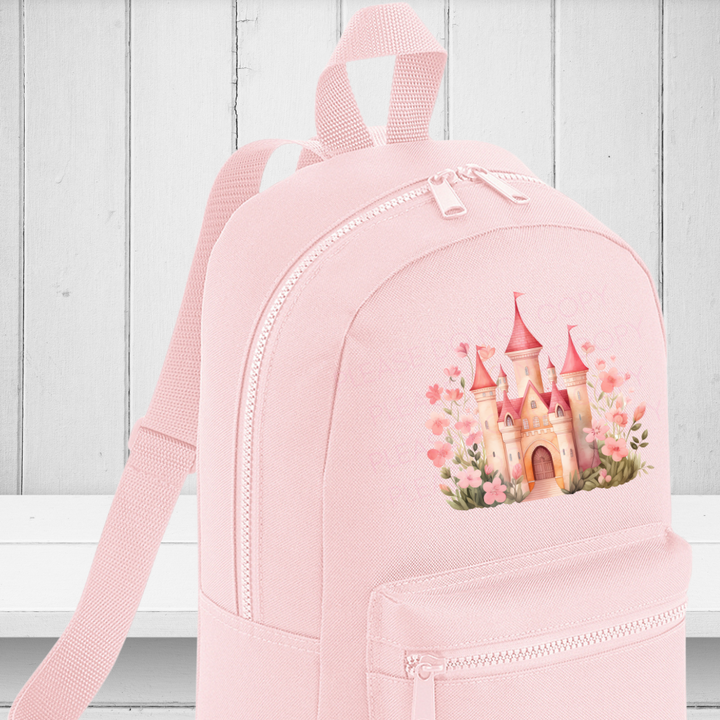 Little Princess Backpack DTF Full Colour Transfers 10 cm