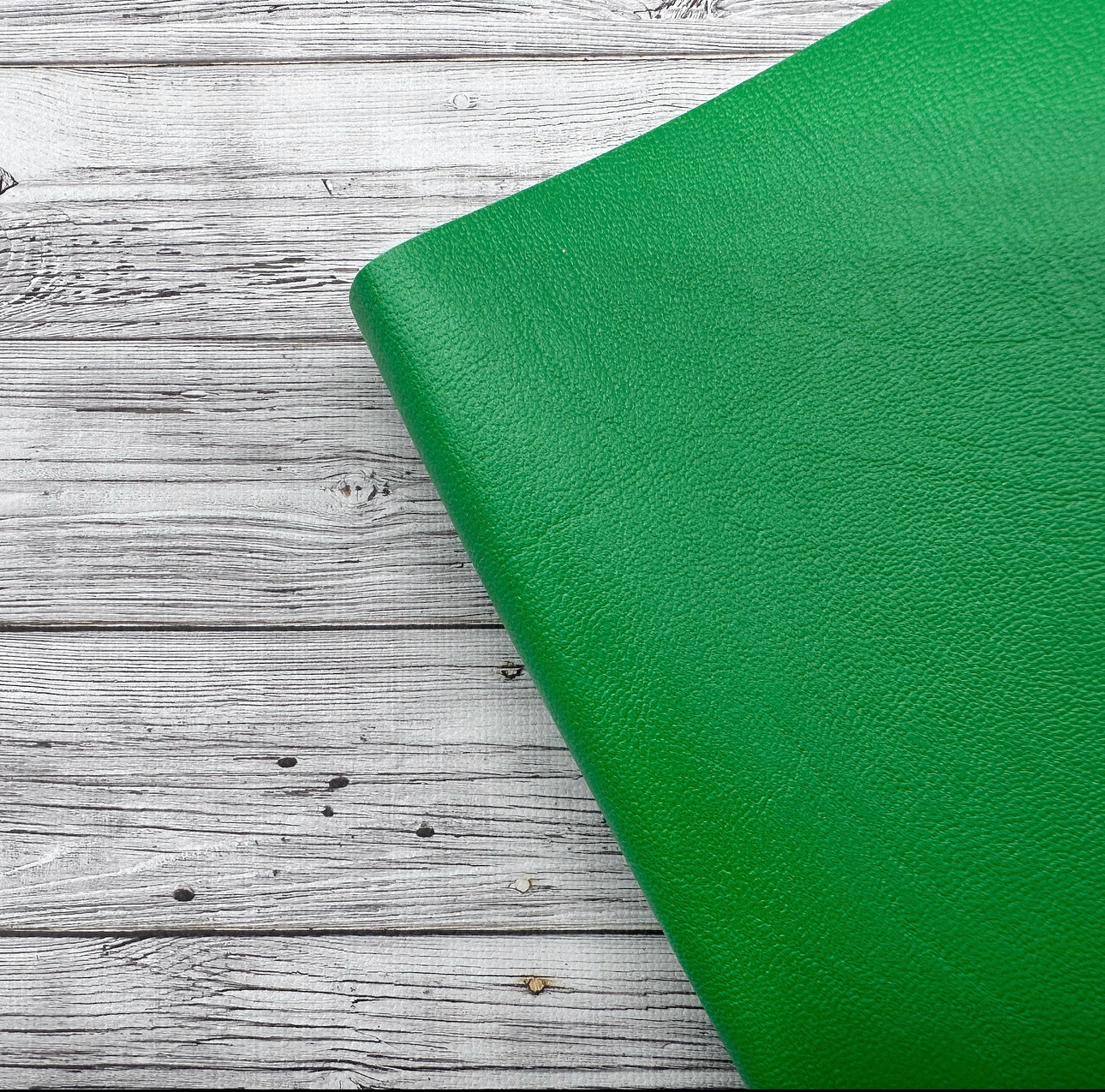 Emerald Green Core Colour Premium Faux Leather Fabric Sheets