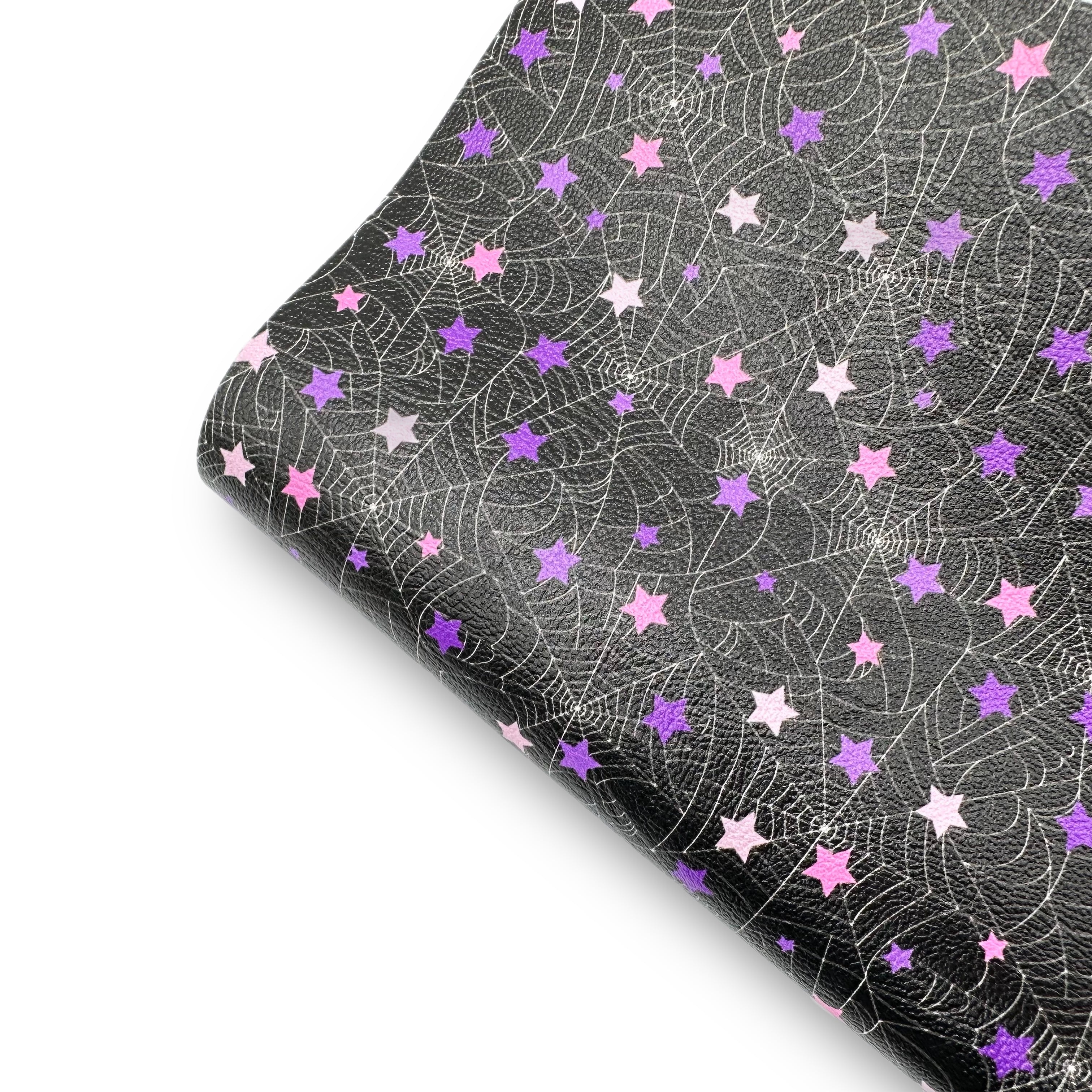 Witches Web Premium Faux Leather Fabric Sheets