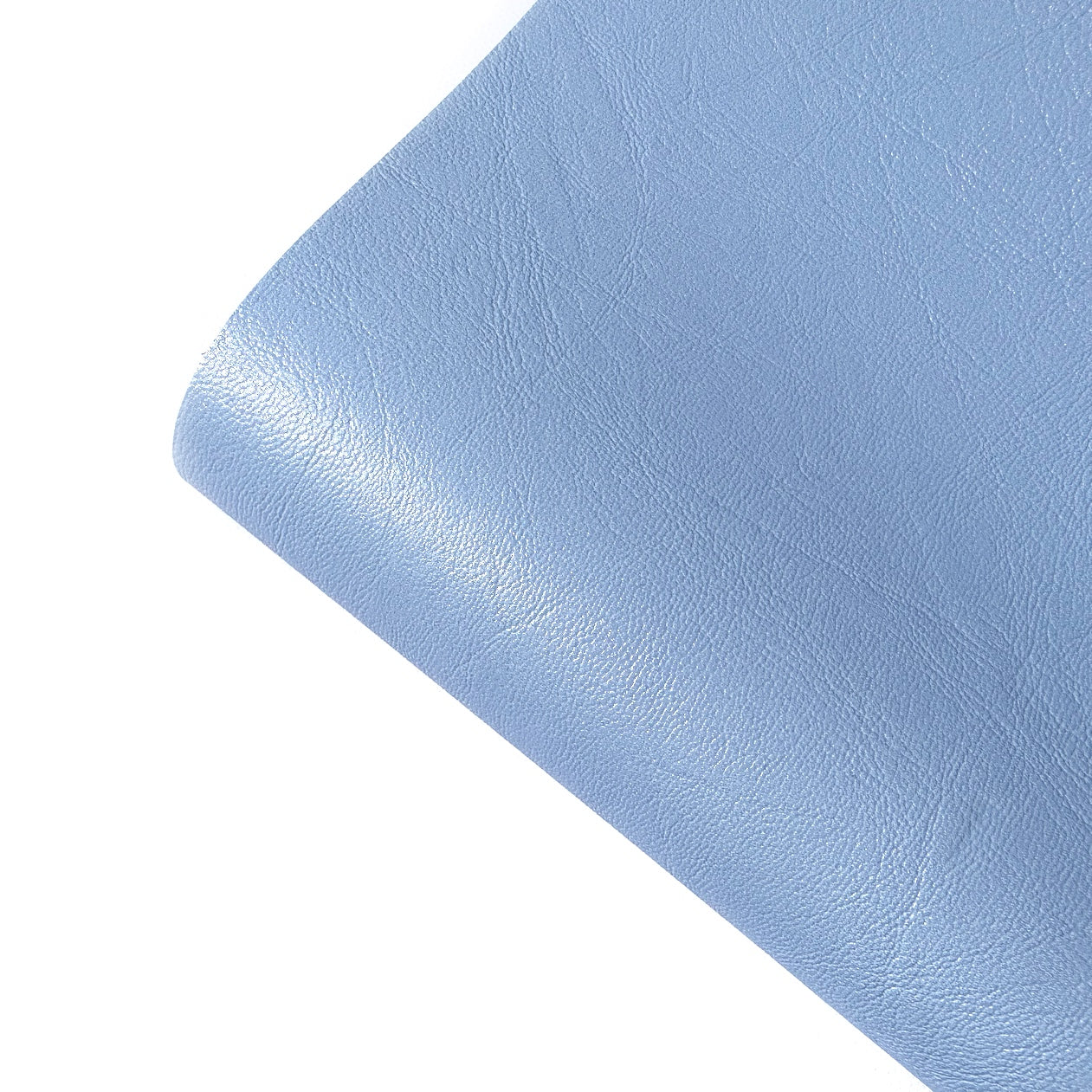 Light Blue Core Colour Premium Faux Leather Fabric Sheets