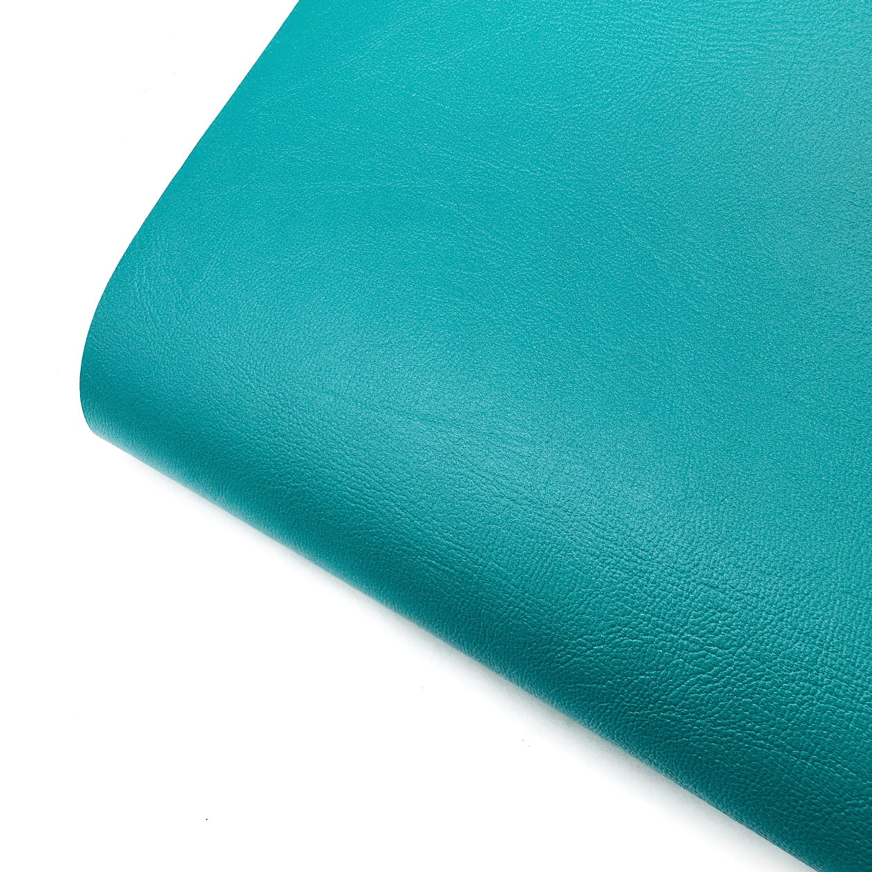 Jade Green Core Colour Premium Faux Leather Fabric Sheets