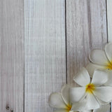 White Blooms Wooden Canvas Photography Background