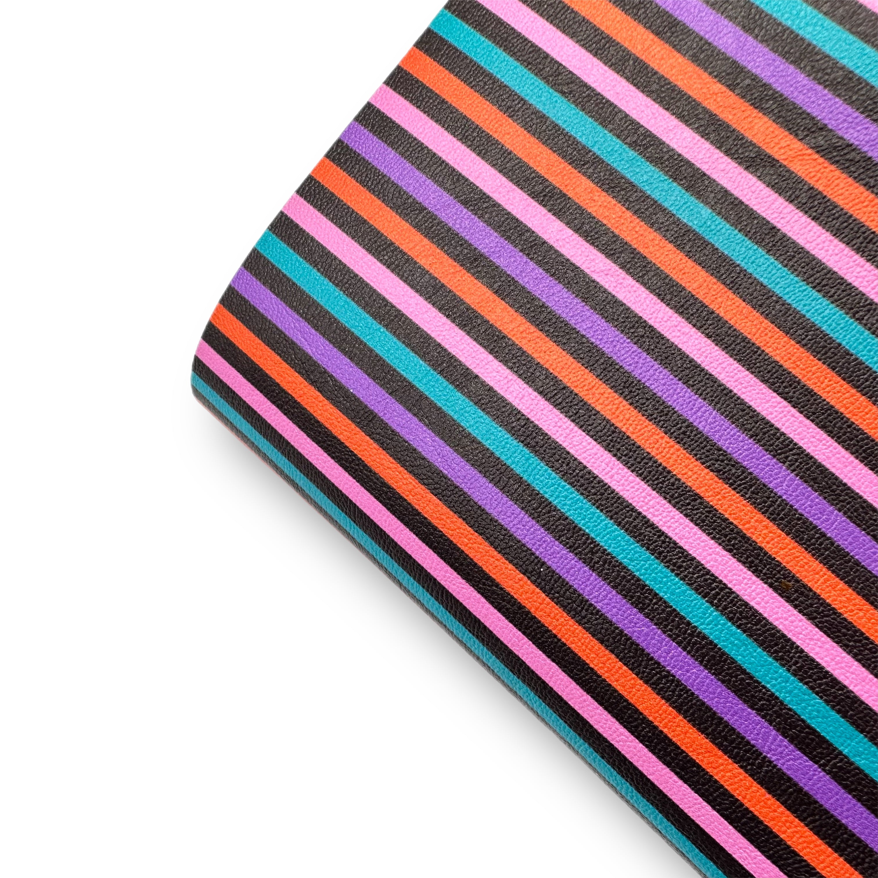 Hallo Stripes Premium Faux Leather Fabric Sheets