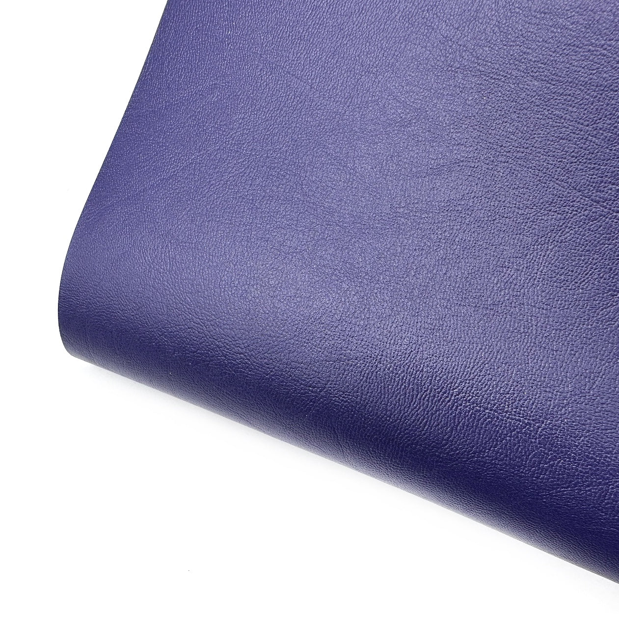 Soft Navy Core Colour Premium Faux Leather Fabric