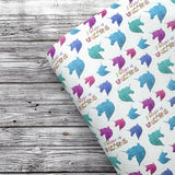 I believe in Unicorns Premium Faux Leather Fabric Sheets