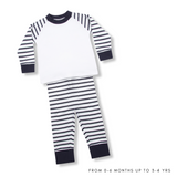 Navy Striped Pj Blanks