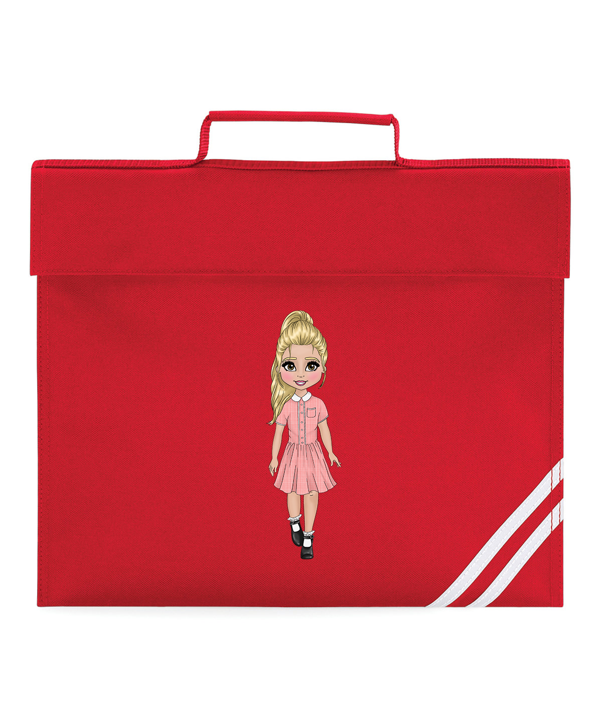 red School Book Bag Customised Dolly's DTF Full Colour Transfers- eliza henri