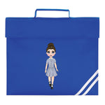 royal blue School Book Bag Customised Dolly's DTF Full Colour Transfers - eliza henri