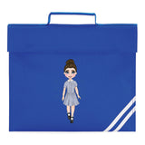 royal blue School Book Bag Customised Dolly's DTF Full Colour Transfers - eliza henri