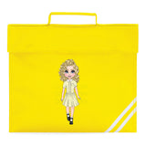 yellow School Book Bag Customised Dolly's DTF Full Colour Transfers- eliza henri