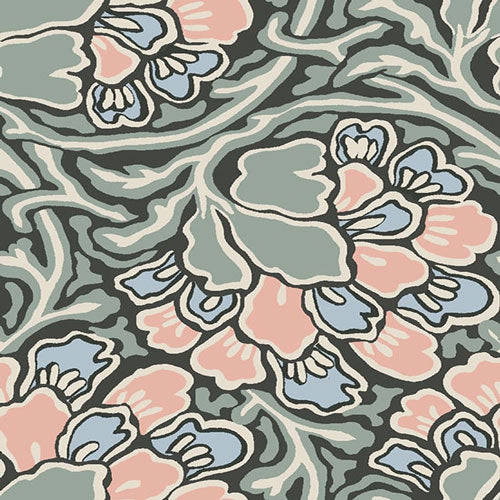 Dianthus Dreams - Pink -Hesketh House Liberty Fabric Felt 04775649