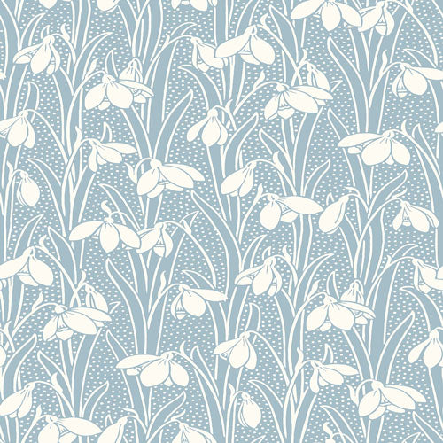 Hesketh - Soft Blue -Hesketh House Liberty Fabric Felt 04775656T