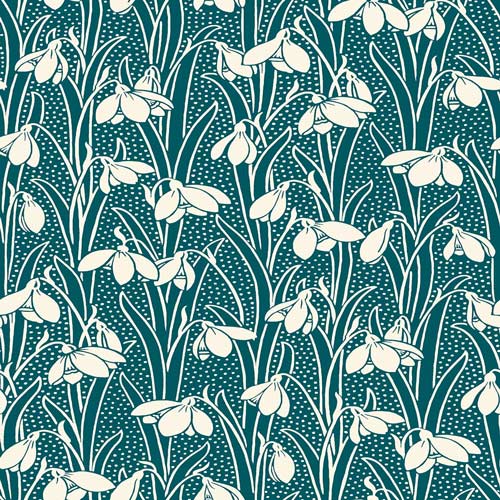 Hesketh - Forest Green -Hesketh House Liberty Fabric Felt 04775656Z