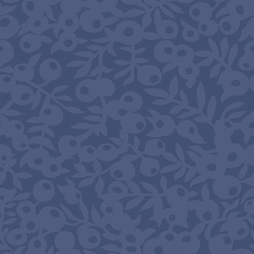 Wiltshire Shade - Blue -Hesketh House Liberty Cotton Fabric 04775657X