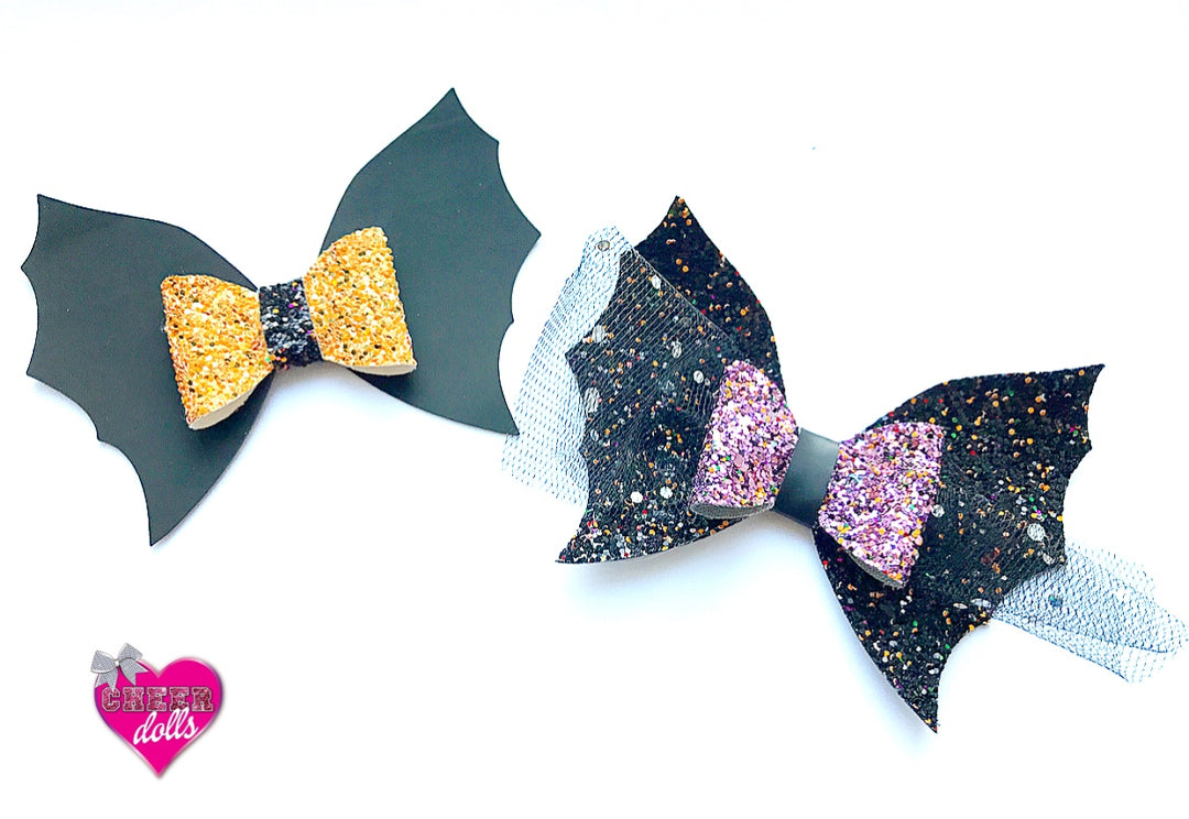 Bat Hair Bow Template - Eliza Henri Craft Supply