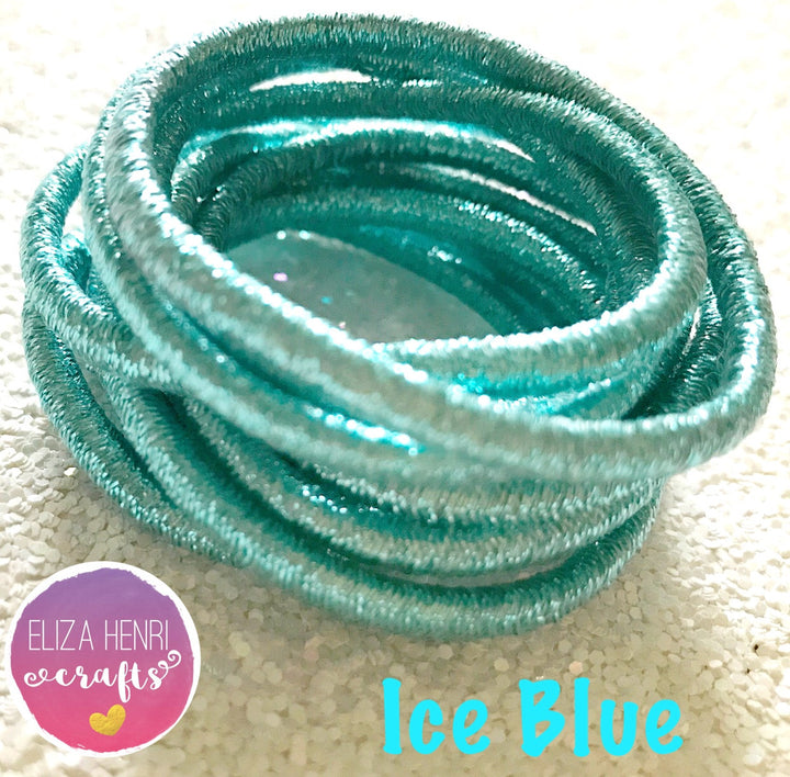 NEW High Quality Stretchy Glitter elastics snag free - Eliza Henri Craft Supply