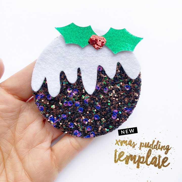 Christmas Pudding Template