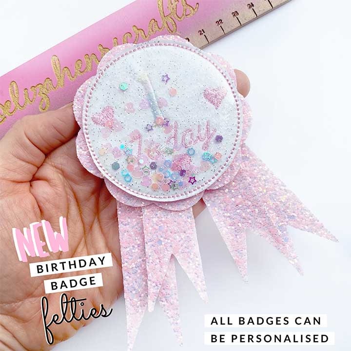 personalised birthday badges