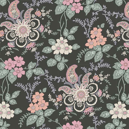 Fireside - Pink -Hesketh House Liberty Cotton Fabric 04775651Y