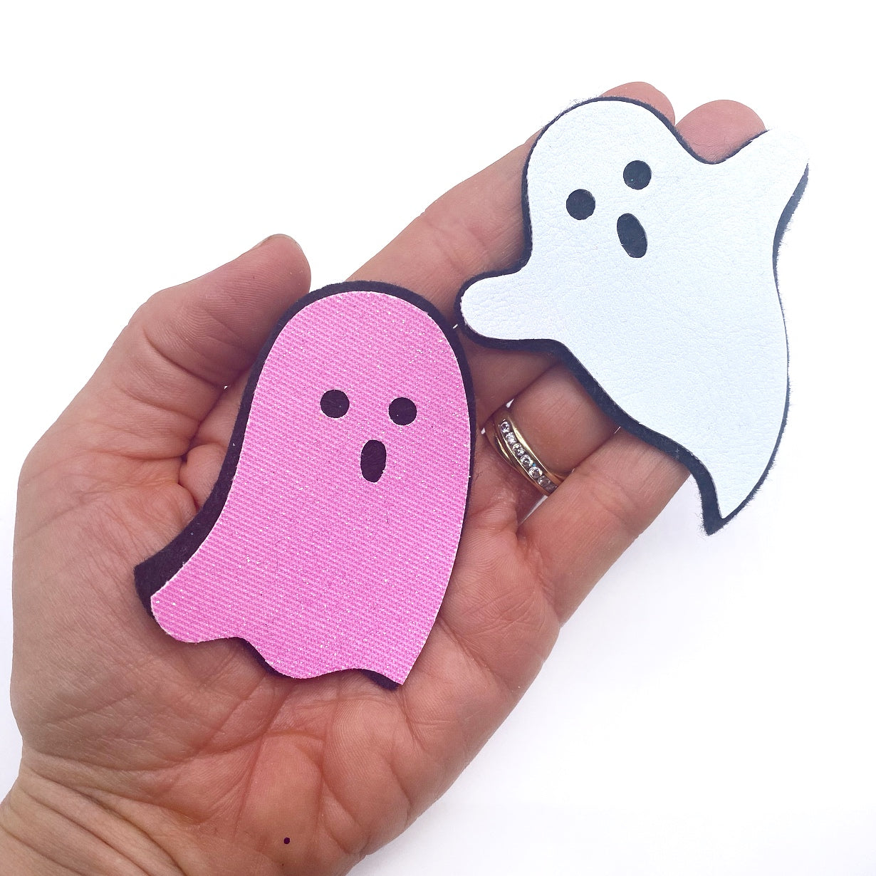 Spooky Ghoul Gang Ghostie Hair Clip Bow Template SVG/PDF