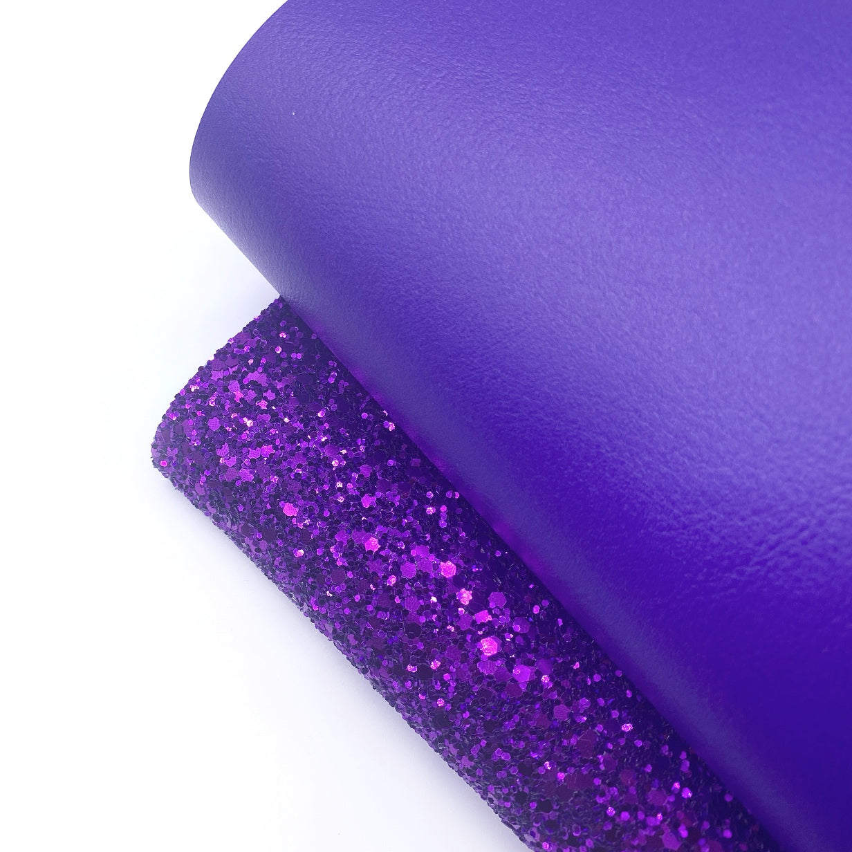 The Purple One Core Colour Premium Faux Leather Fabric Sheets