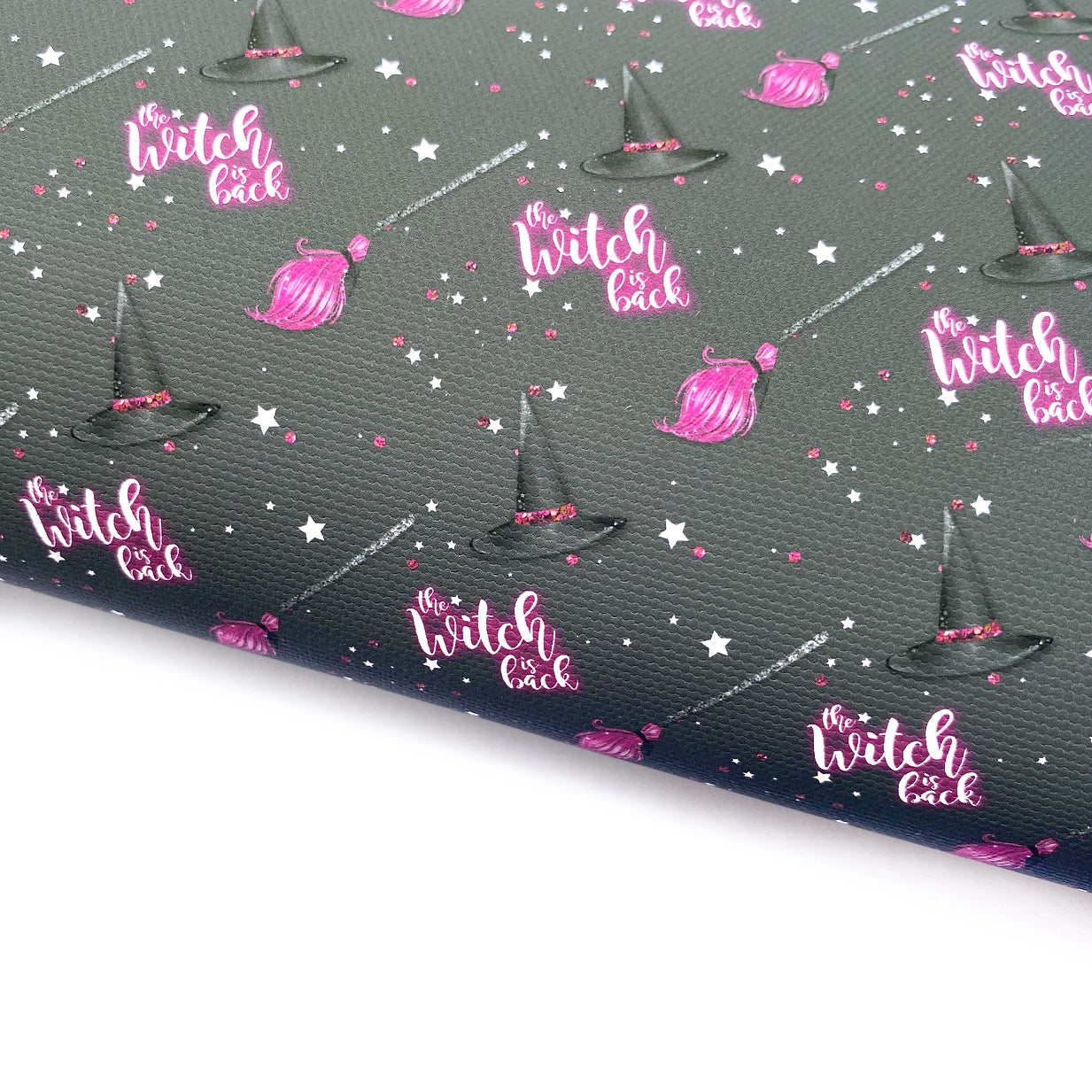 The Witch is Back Lux Premium Canvas Bow Fabrics