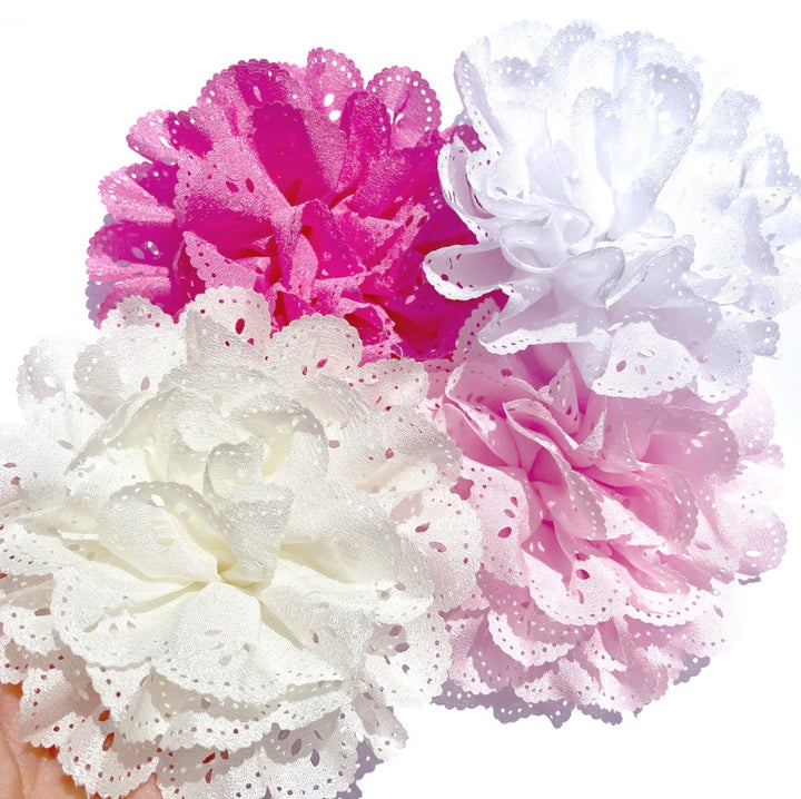 Frilly Chiffon Posies Flowers