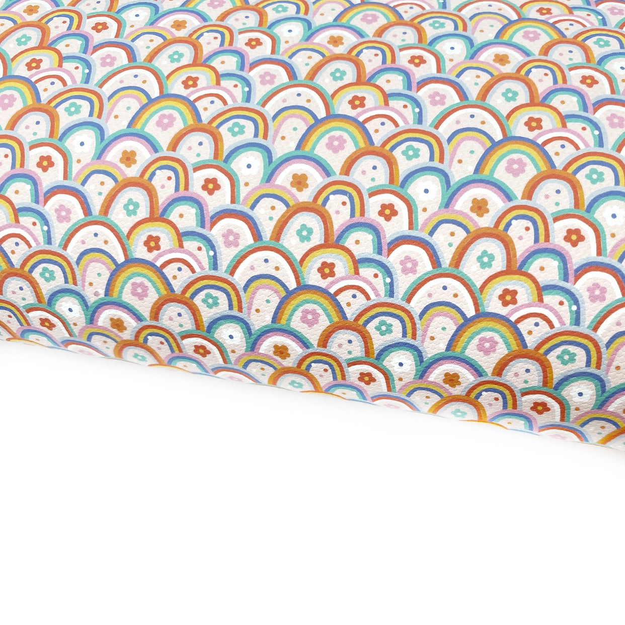 Baby Rainbows Lux Premium Printed Bow Fabric