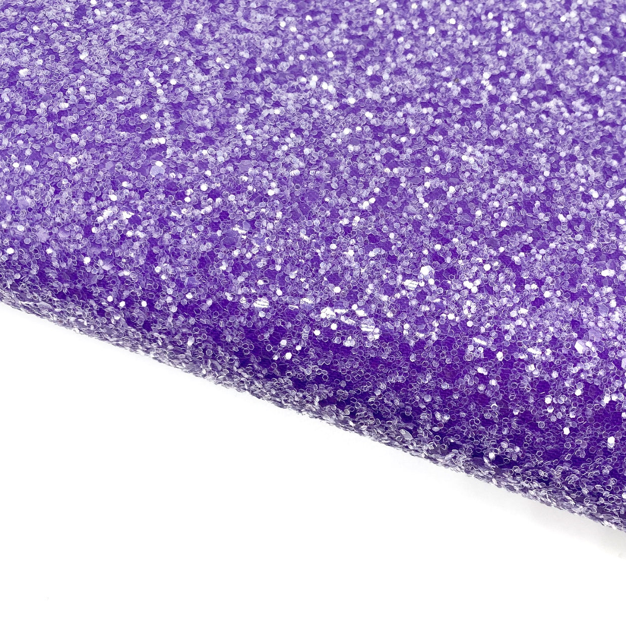 Sugar Coated Purple Lux Premium Chunky Glitter Fabric