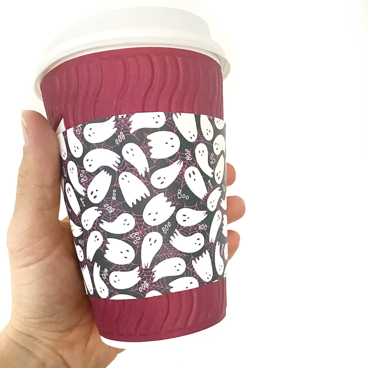 EH BB Spooky Edition Coffee Cup Cover SVG/PDF