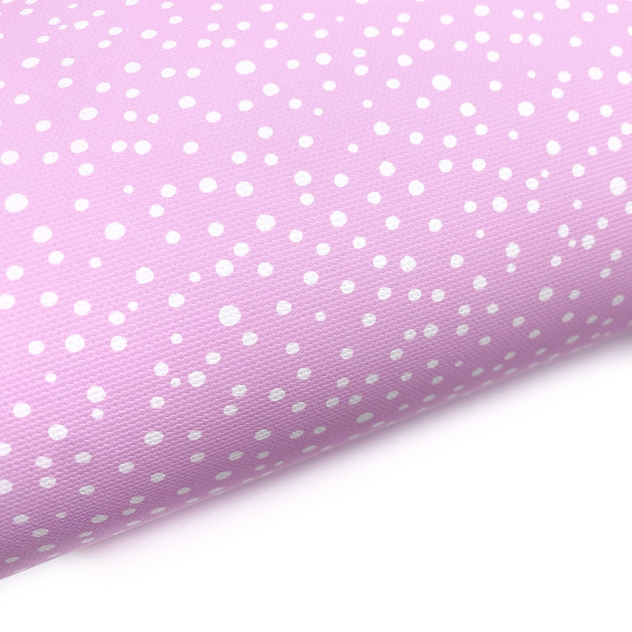 Pink Snow Drops Lux Premium Canvas Bow Fabrics
