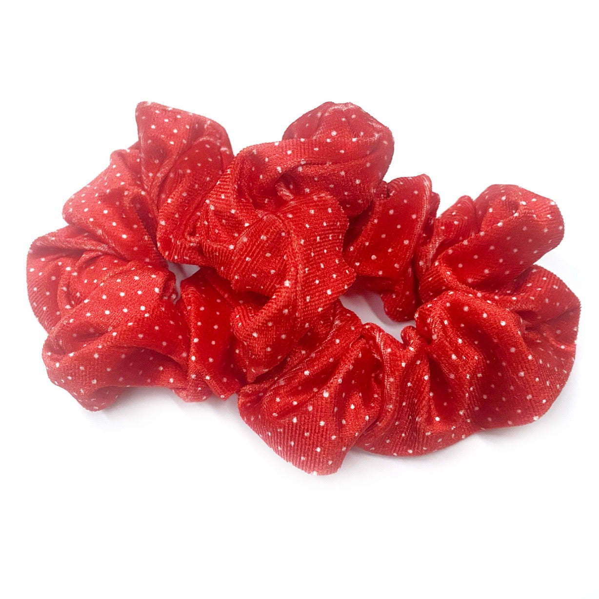 Festive Christmas Velvet Scrunchies Wholesale Hair Accessories
