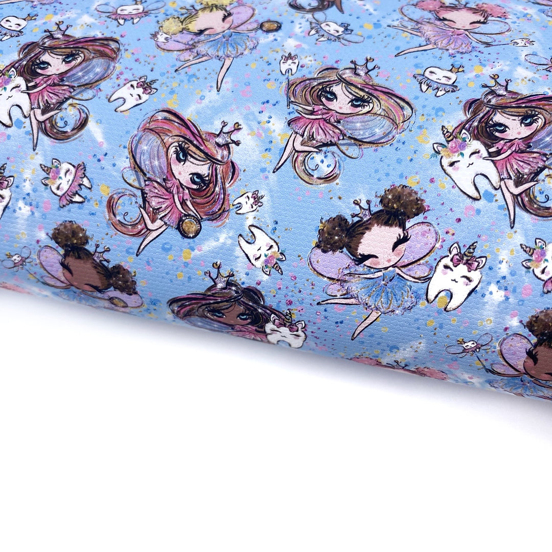 Tooth Fairy Lux Premium Canvas Bow Fabrics