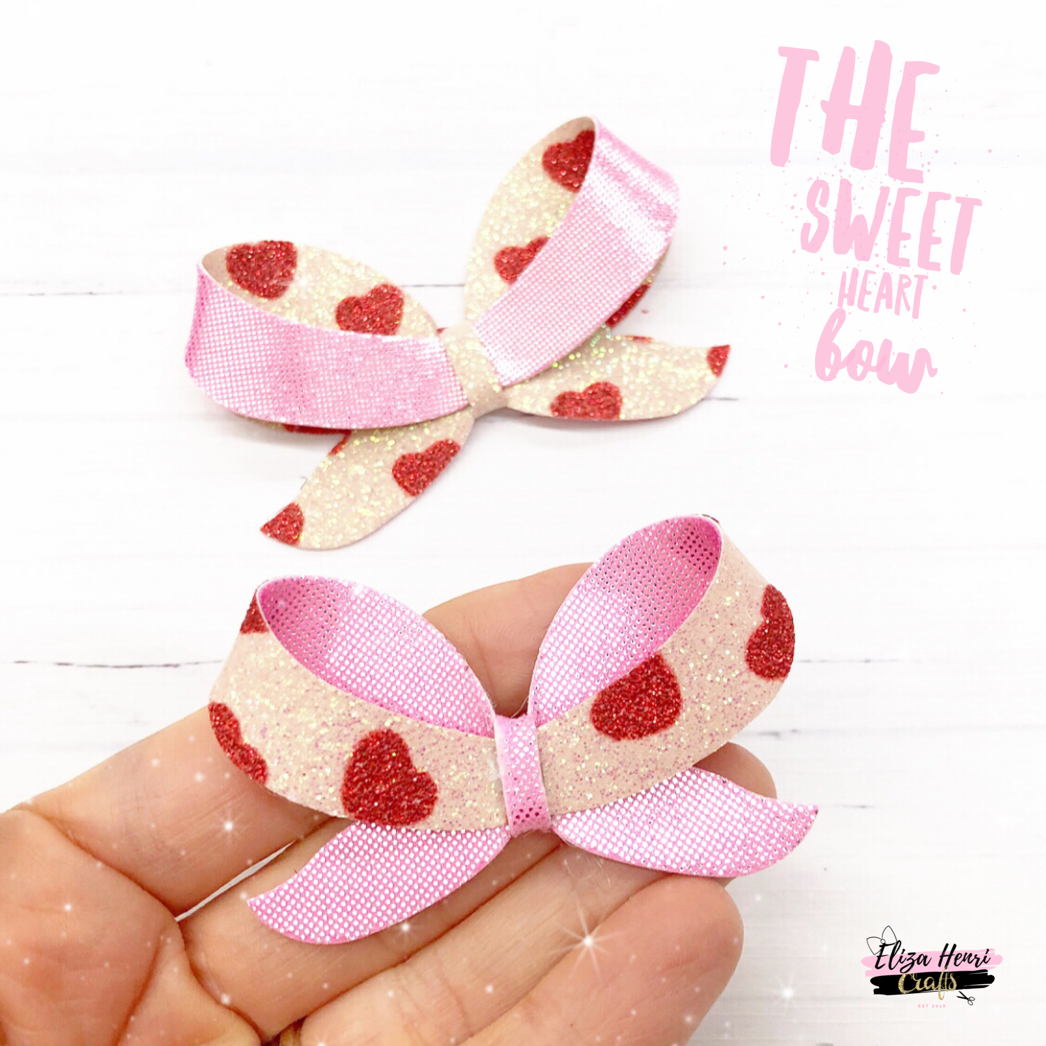 Exclusive Sweetheart Bow Template