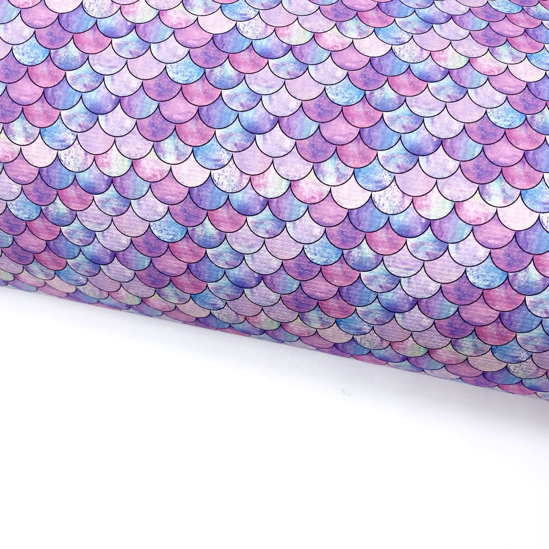 Marble Mermaid Lux Premium Canvas Bow Fabrics