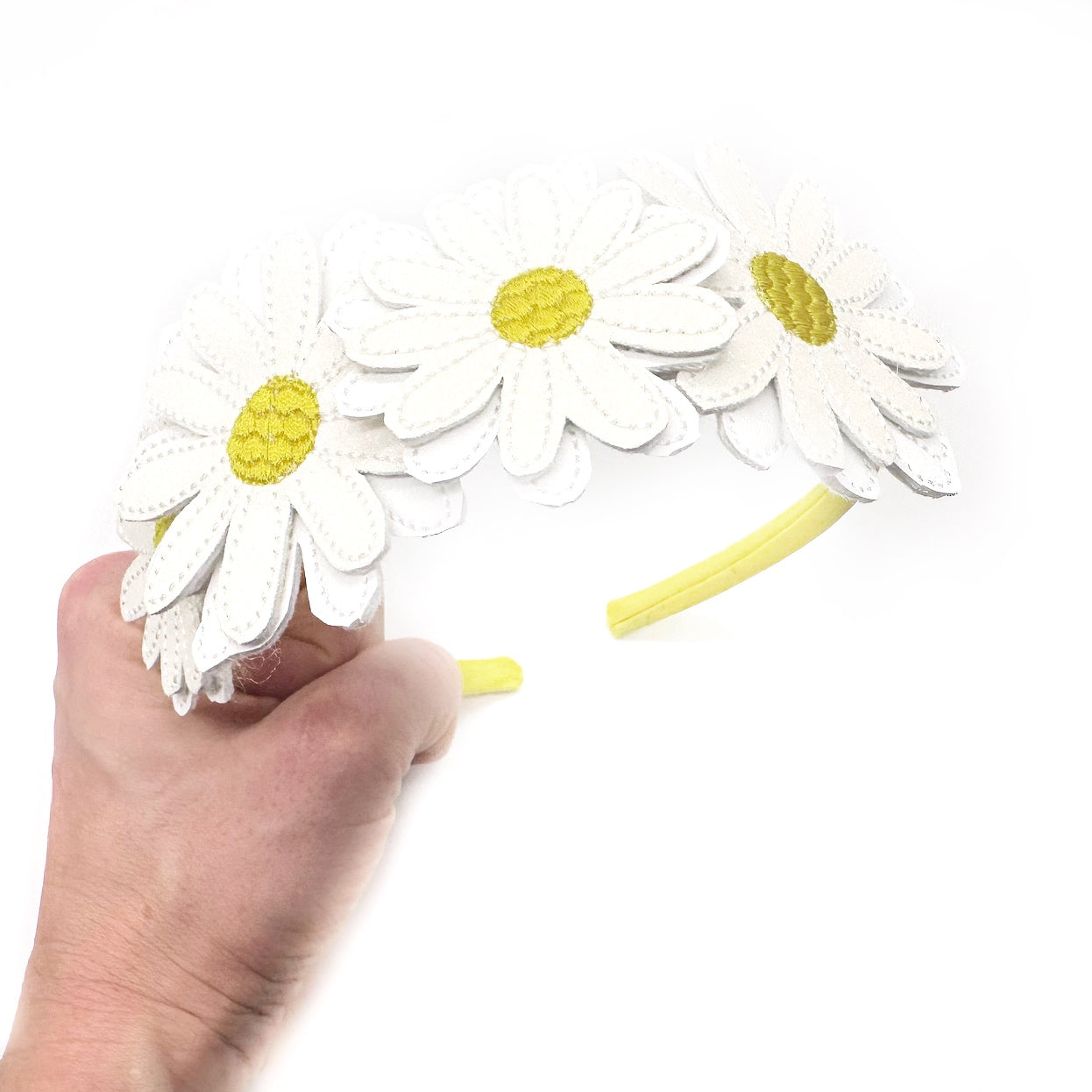 Daisy, Daisy Flower Crown Double Layered Felties