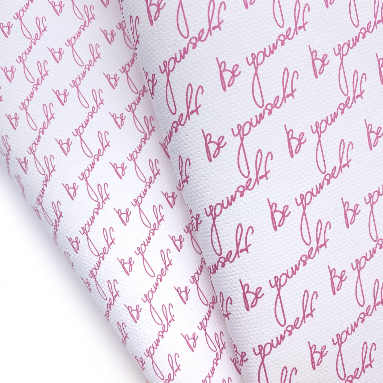Be Yourself Lux Premium Canvas Bow Fabrics