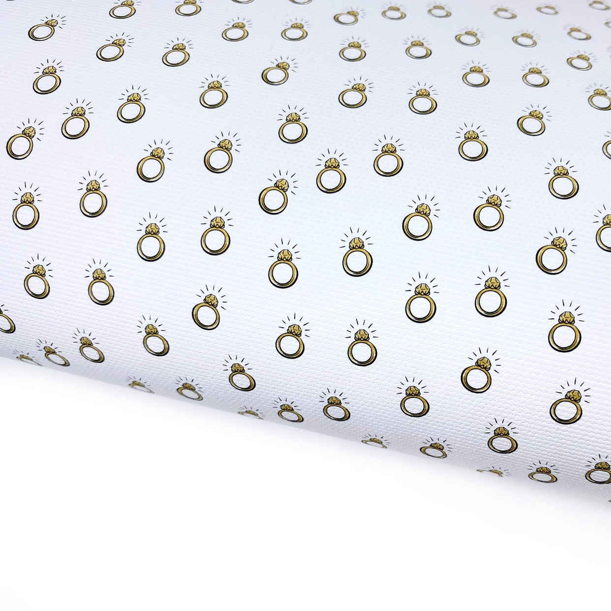 Pass the Rings Lux Premium Printed Bow Fabric