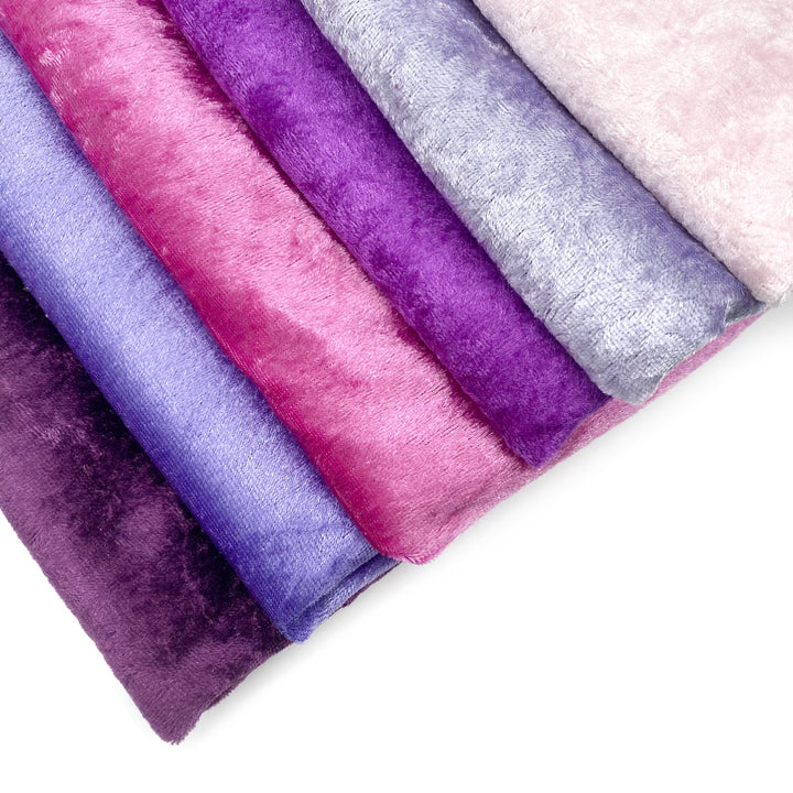 The Pink & Purple Crushed Velvet Bundle