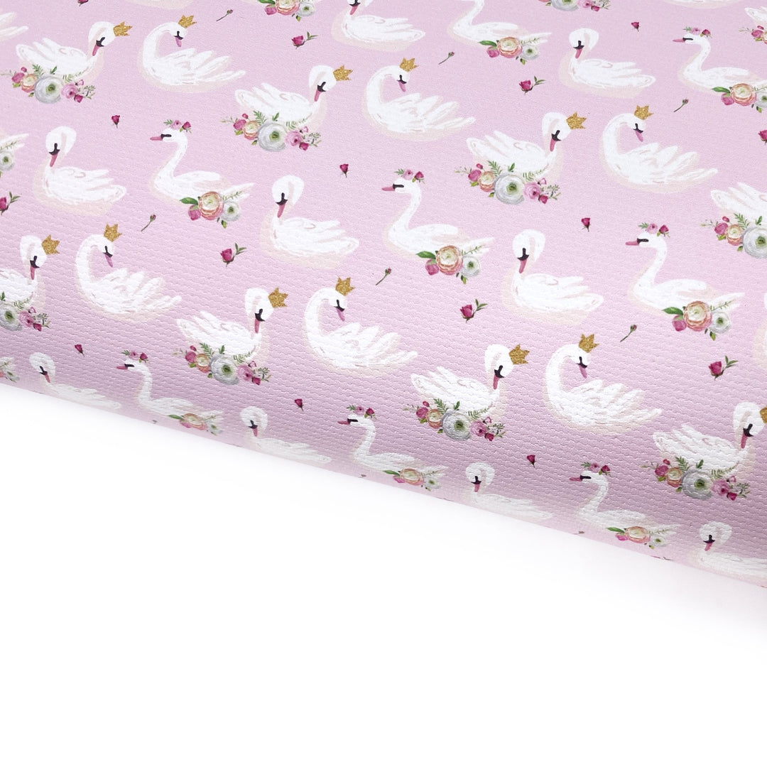 Swan Princess Lux Premium Canvas Bow Fabrics